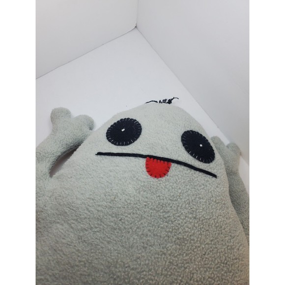 Vintage Ugly Dolls Set 2007 Ugly Ghost & 2002 Wage With Denim Apron - Picture 4 of 9